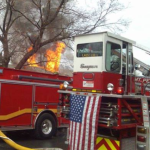 New Years Day Working Fire