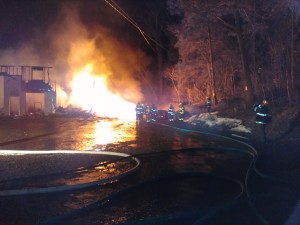 Mt. Penn crew assists Cumru Township on structure fire
