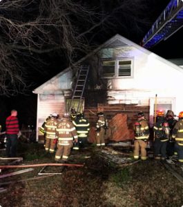 Assist to Exeter on structure fire