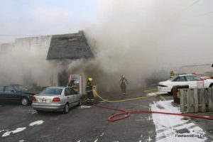 RIT assist on structure fire