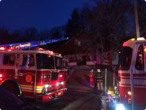Reported kitchen fire in Mt. Penn
