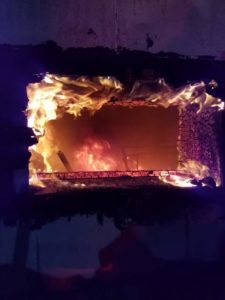 Warehouse burns in Bern Township